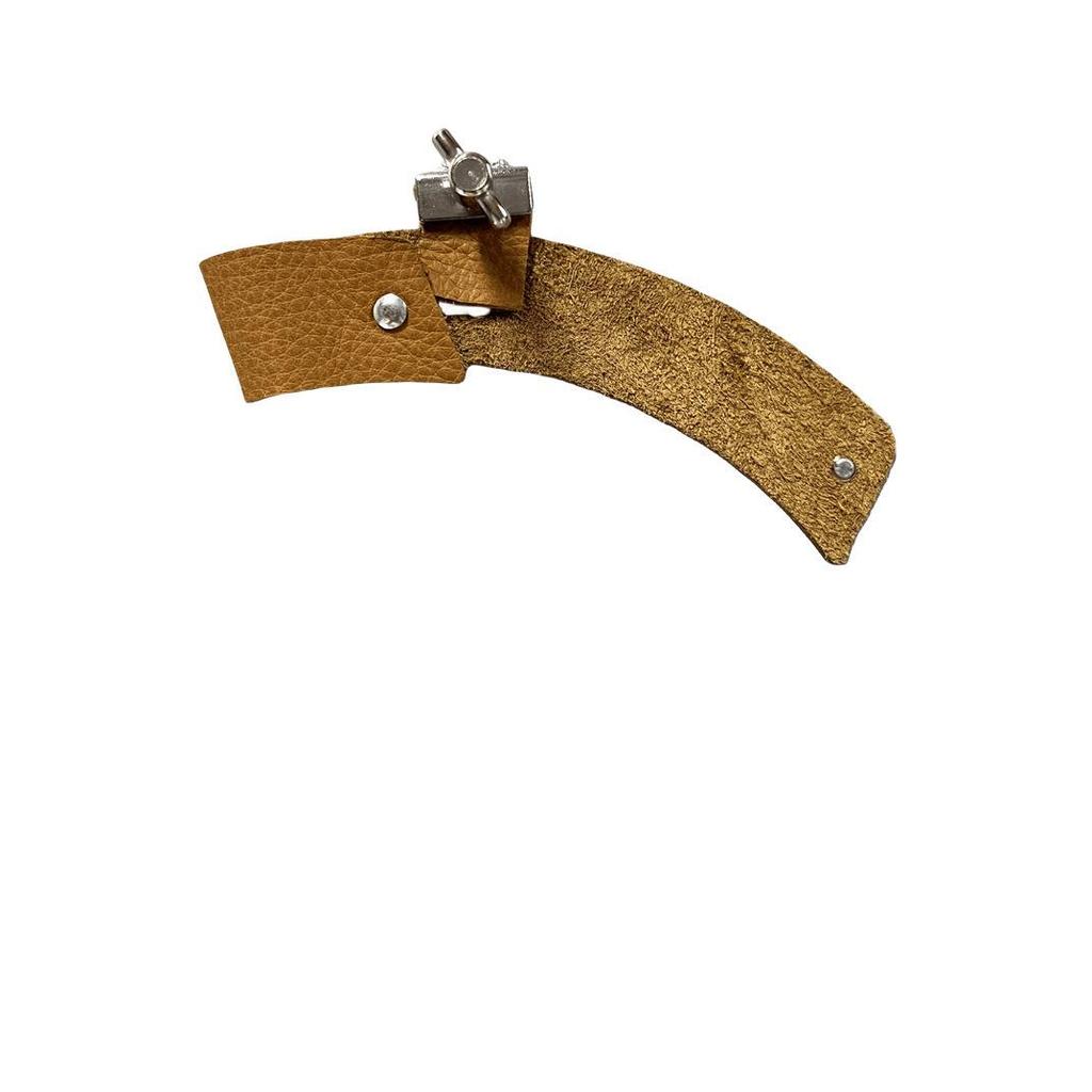 Genuine Leather Cymbal Dampening Patches for Drum Kit, Jazz Drums, and Snare Drum.