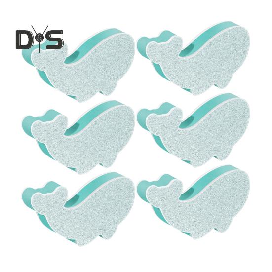 Aquarium Cleaning Sponge for Glass Walls Whale Shape Aquarium Scrubber Fish Tank Scraper Pad Cleaning Tool for Turtle Betta Tanks