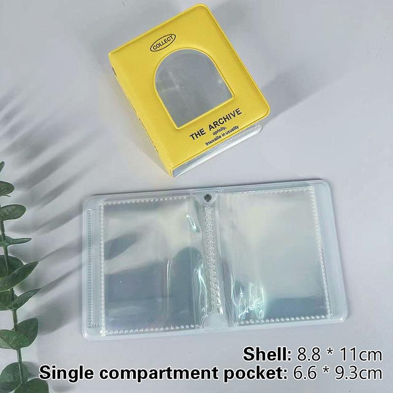 40 Positions Kpop Binder Photocards 3 Inch Love Heart Hollow Collector Book Idol Photocards Holder Book Binding Machine