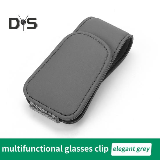 KEWUF Brillenhalter Für Auto - Magnetischer Sonnenblenden Clip Mit Blumen Design - Universal Für Alle Fahrzeuge