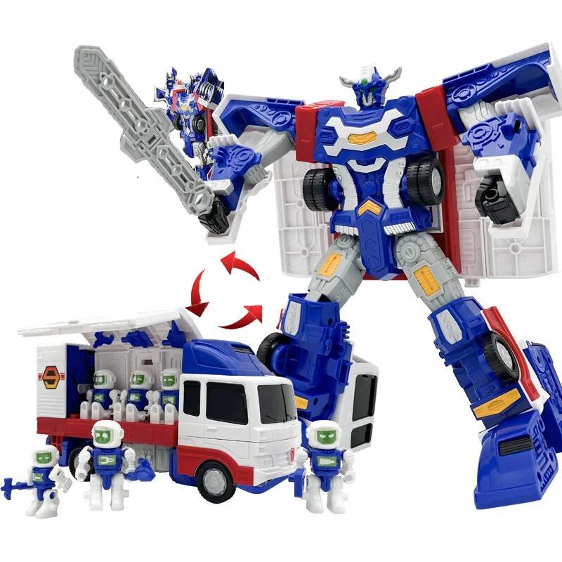 Nowy Robot Transformujący Carbot AIENT z Samochodu w Robota Zabawka Figurka Akcji Transformująca Samochód w Robota Zabawka dla Dzieci Prezent