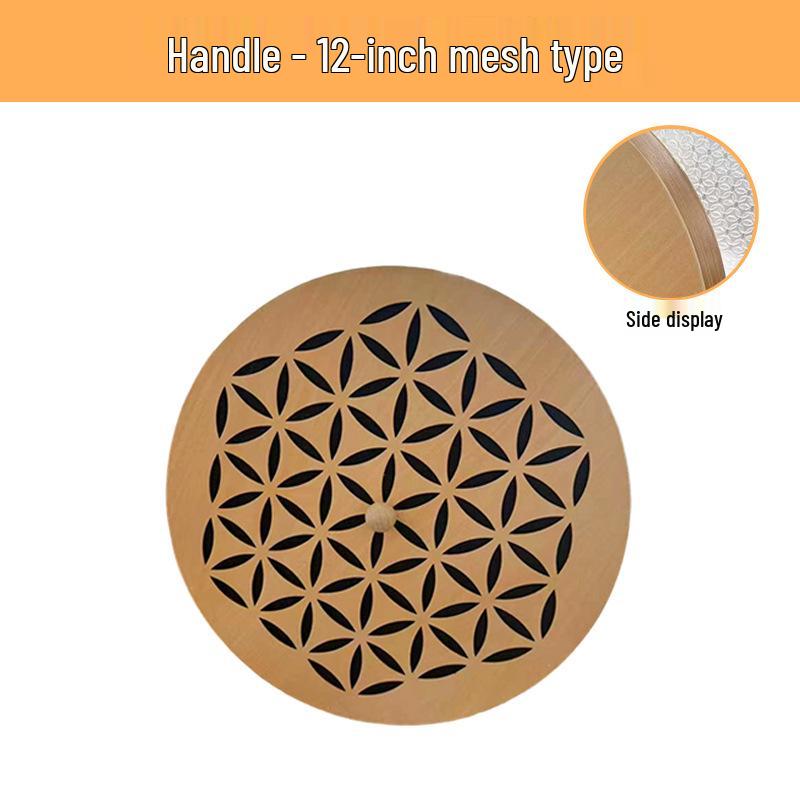

Natural Stream Water Drum: Portable Healing Percussion Instrument with Onomatopoeic Sounds