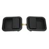 2pcs Car Exterior Door Handle Left Right Heavy Duty Replacement for Jeep Wrangler 91‑06 55176383ae