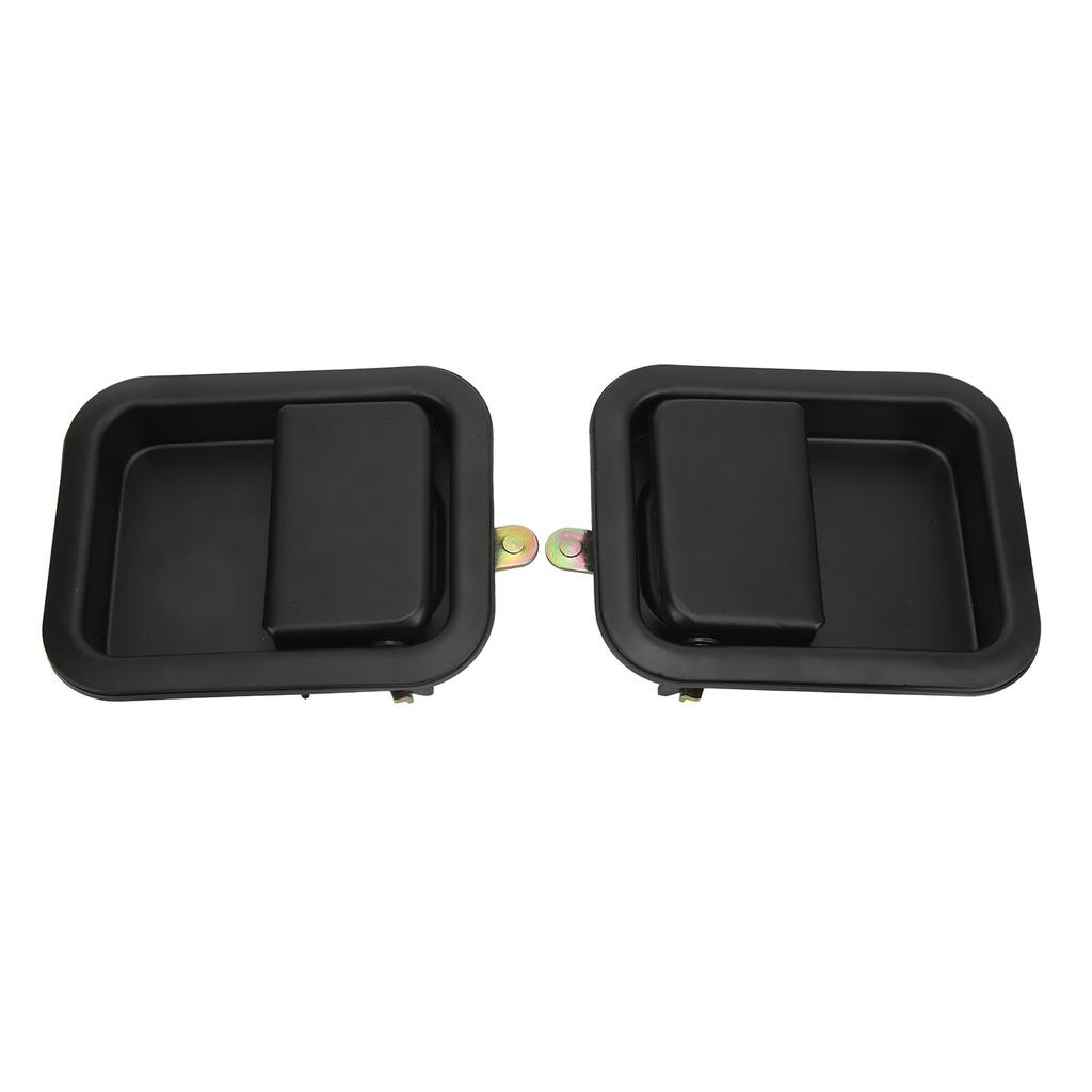 2pcs Car Exterior Door Handle Left Right Heavy Duty Replacement for Jeep Wrangler 91‑06 55176383ae