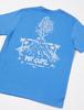 Rip Curl Boys' Short Sleeve Printed T-Shirt (Brand Logo) [KTEVZ9 / APOCALYPSE TEE] Summer, Electric Blue 8 [130cm]