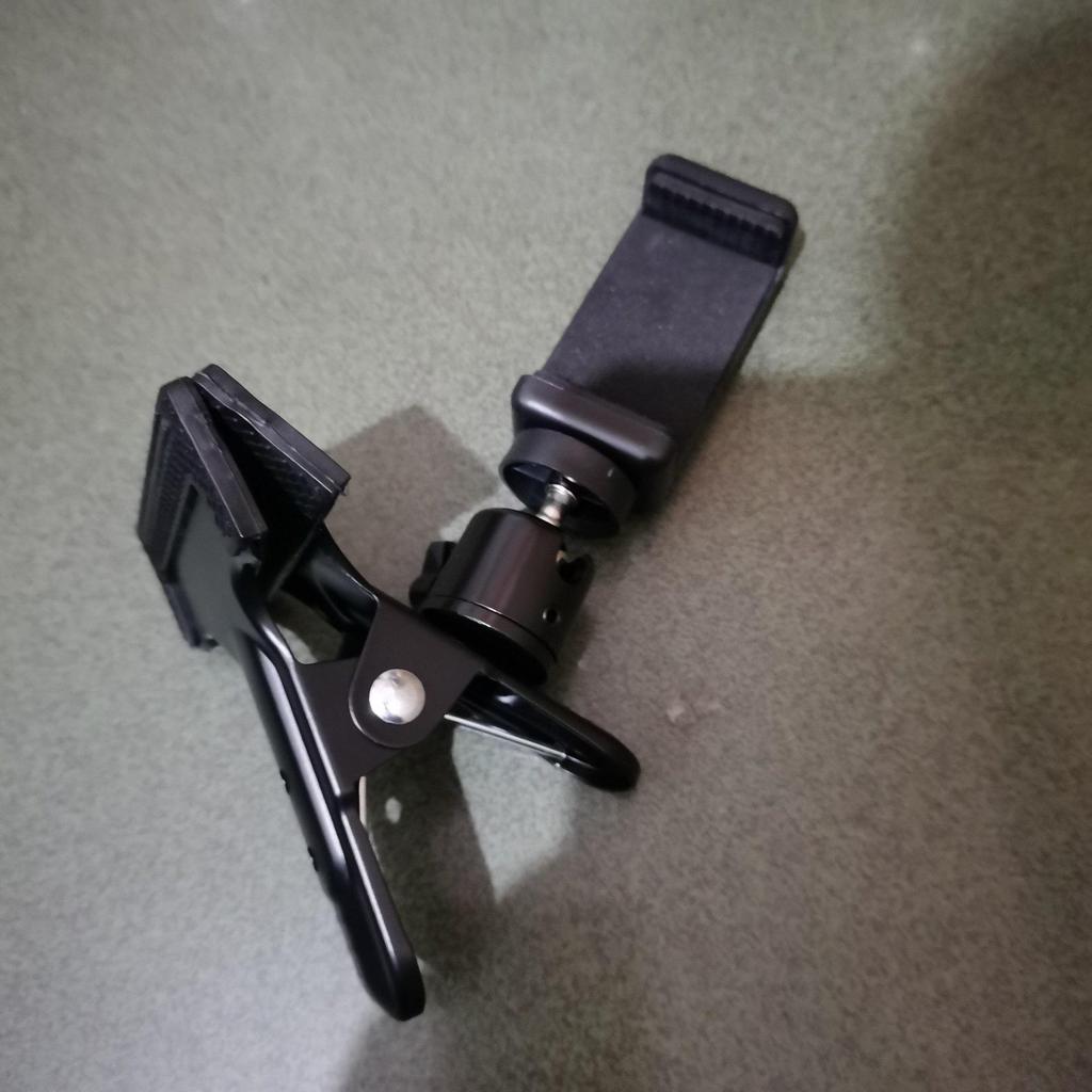Universal Ball Head Metal Clamp for Camera & Live Streaming