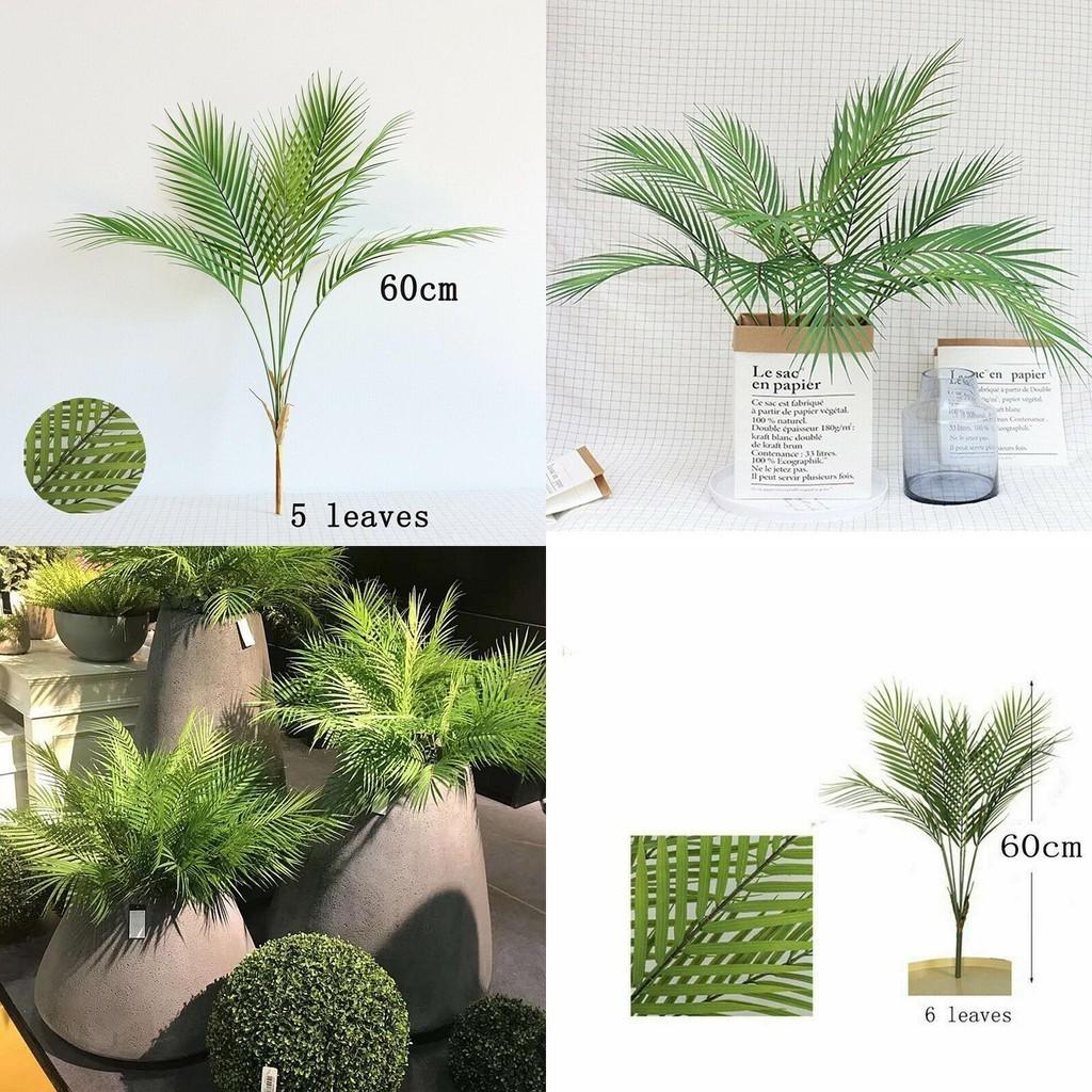 Artificial Plants Indoor Outdoor Fake Leaf Foliage Bush For Home Garden And Wedding Decor