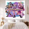 Demon Hunter Girls Custom Your Name Wall Decor Tapestry Art For Pet Memorial Birthdaywedding Party Backdrop Family Gift