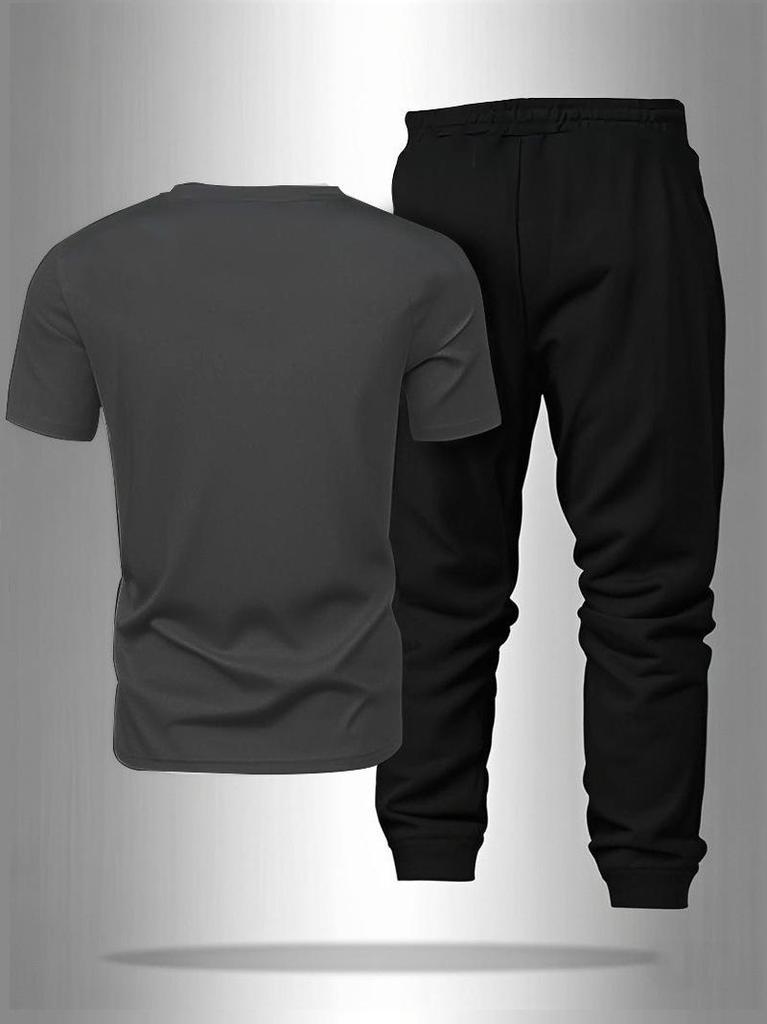 Men's Summer 2025 Outdoor Sports Casual Breathable Two-Piece Suit