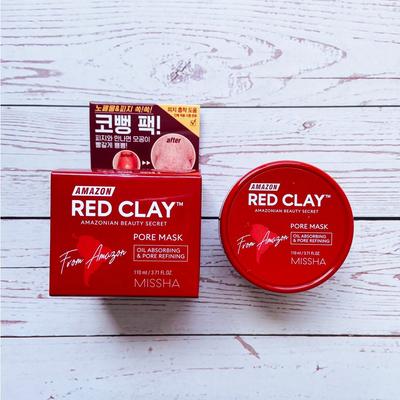 Amazon Rode Klei Poriënmasker 110ml