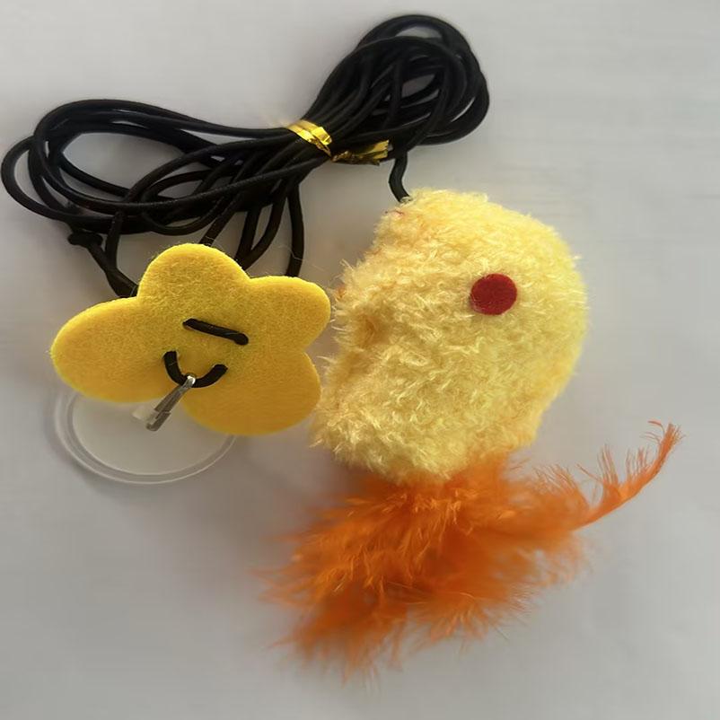 Cat Toys Self-entertainment Simulation Mouse Cat Amusement Stick Kitten Toy Feather Mouse Kitten Pet Cat Supplies