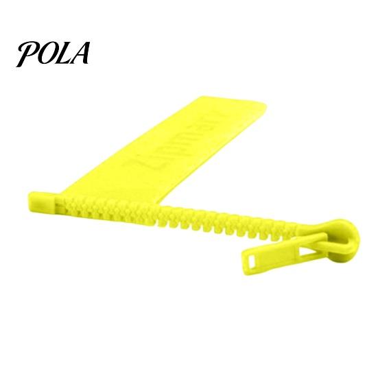 Plastic Book Marker Long Zipper Bookmark for Thick Book, 3D Accessory Page Reading Men & Women, Durable