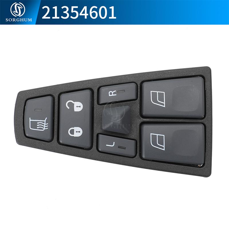 Left Electric Window Switch For VOLVO FH12 FM12 FM9 FH FM VNL 24V 20752918 20953592 20455317 20452017 21354601 21277587 20568857