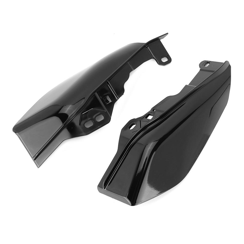 Motorcycle Heat   Mid Frame   Deflector Fits for   2017-2019(Glossy Black )