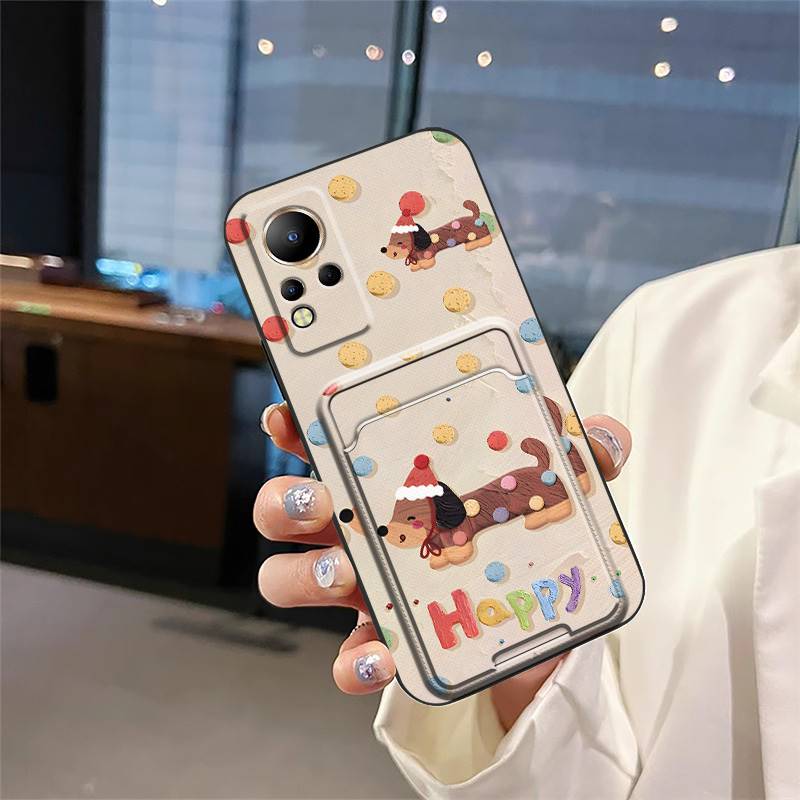 Silicone Anti-knock Phone Case For infinix Note12 G88 Durable Back Cover Dirt-resistant protective Card slot Cover Cute