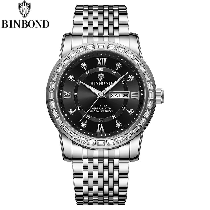 Fashion Quartz Wristwatches Gold Clock Men Luxury Watch Casual Business Analog Watches Relogio Masculino