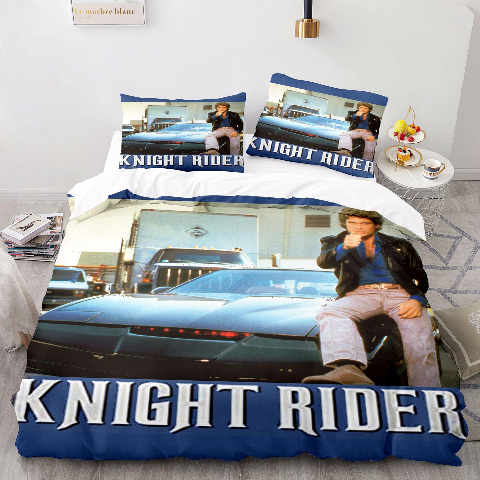 

Three-Piece Quilt Cover 3D Digital Printing Bedding Home Textile Three-Piece Set 135 * 200 (two-piece set)