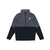 Under Armour Pique Track Casual Breathable Zip-Up Training Jacket Men Jackets Grey 1366202-012