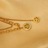 Hip Hop Smiley Face Necklace Female, Multi-Layer Personalized Collarbone Chain Simple Sweater Chain Tide