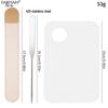 Double-Ended Stainless Steel Foundation Mixing & Scraper Tool