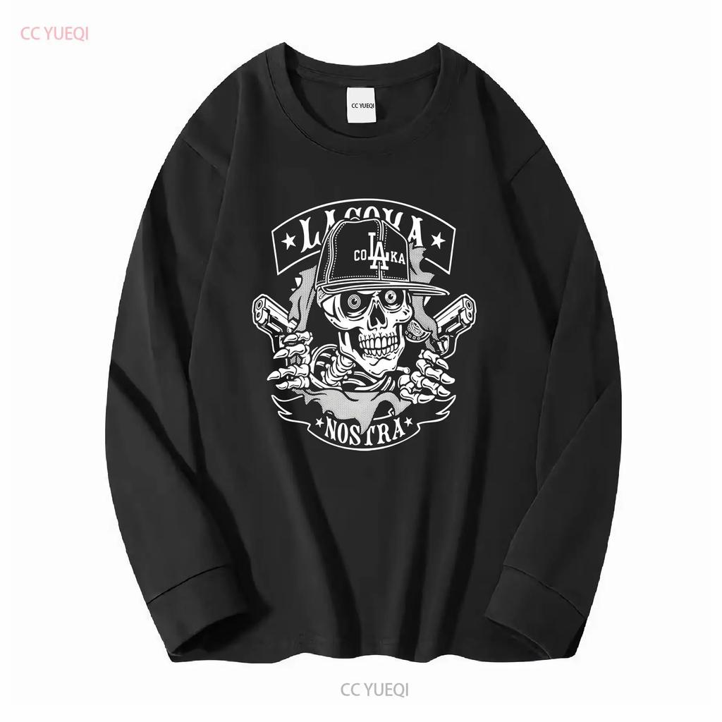 New La Coka Nostra Ripper For Fans S 5XL T Shirt DN75 Vintage Washed Casual Designer Clothes Soft Graphic Versatile Fashion
