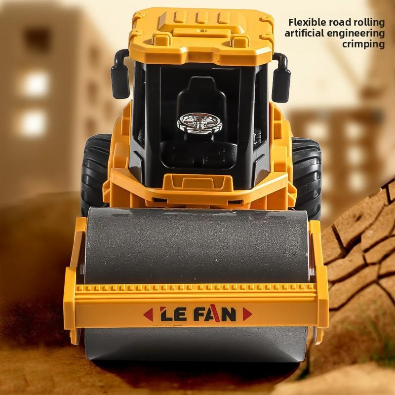 Engineering Toy Inertial Road Roller For Kids Handeye Coordination Development