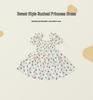 Clearance: Girls' Floral Smocked Short-Sleeve Dress - Summer 2025 Korean Style