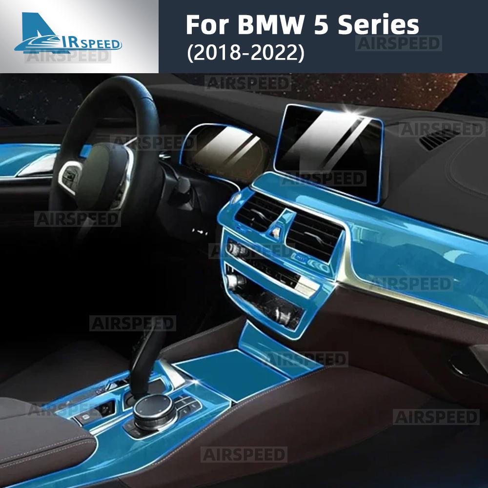 TPU Gear Shift Collar for BMW 5 Series G30 G31 2018-2022 Anti-Scratch Protective Film