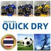 THAILAND National Football Soccer Vintage Polo Shirt Sport Training JERSEY CHEER Print Quick Dry Short Sleeve Uniform Elephant Logo Polyester Spandex