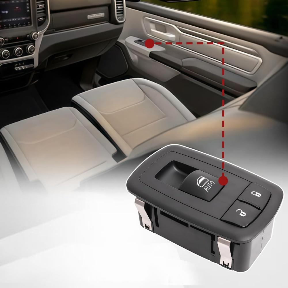 

For Dodge RAM 1500 2019-2024 Right Power Window Switch 68320751AA