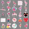 100 Flamingo Doodle Personalisierte Cartoon Tier Dekorative Roller Motorrad Fahrrad Auto Aufkleber