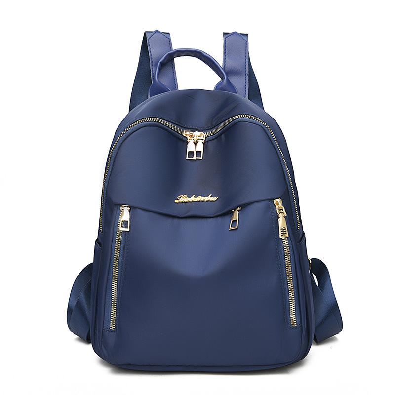 Women's Fashion Casual Nylon Bag Lightweight Women's Travel Backpack Trendy College Student School Bag Backpack