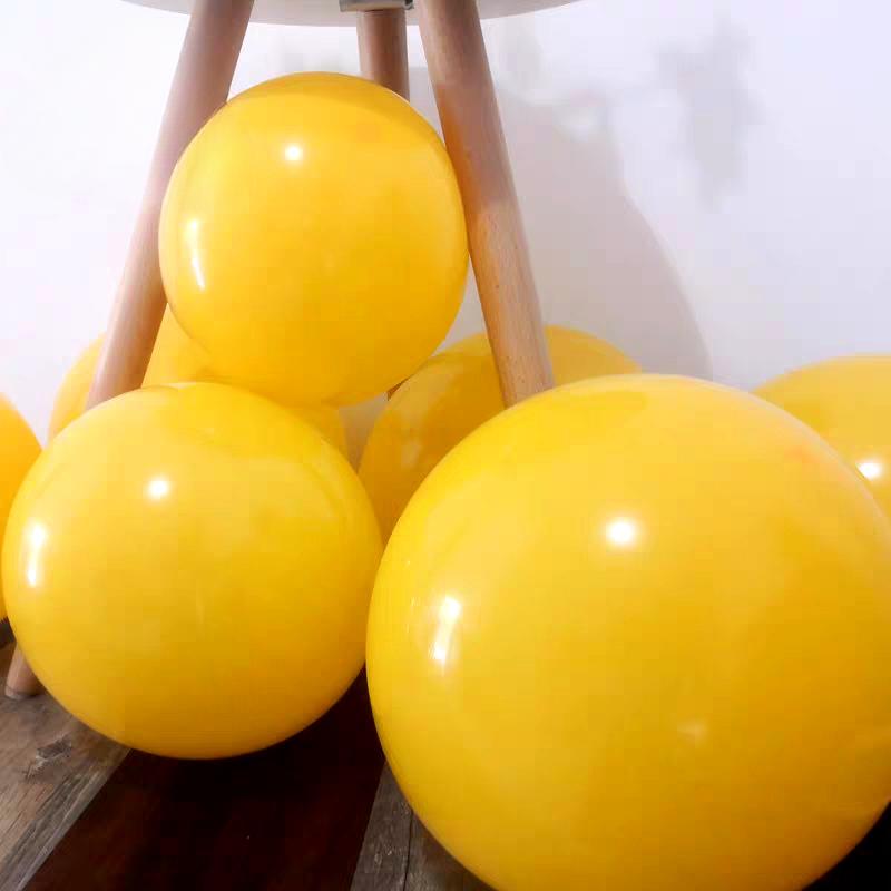 5-36inch Lemon Yellow High Quality Latex Balloon Baby Birthday Banquet Decoration Wedding Room Decor Balloon Kid Toys Globos