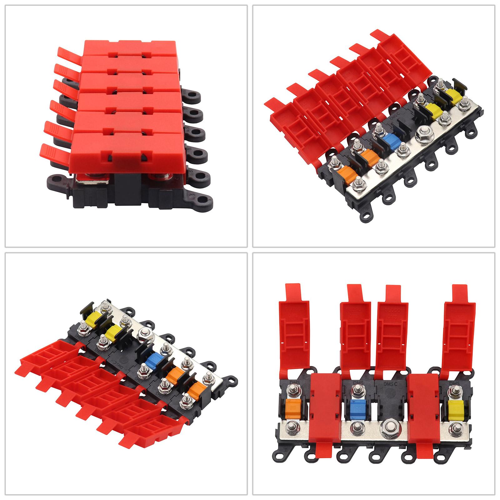 High Current Fuses Holder Heat Resistance Strong Fuses Block Primary Branch Circuit for Primary Circuits
