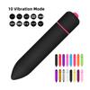 10 kiiruse vibratsiooniga kliistimulatsiooniga täiskasvanutele mõeldud sekslelu Vibreeriv hüppamine armastusmuna Mini Bullet G Spot vagiina vibraator naistele, naistele