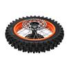 12in Dirt Bike Rear Wheel Rim Assembly 80/100-12 3.00-12 Tire Rim Inner Tube 15mm Axle with 190mm Brake Rotor 420 41T Sprocket