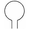 Iron Art Love Heart-Shaped Round Plant Support Vine Climbing Plant Support Rack For Holding Plant Stems Garden Accessories
