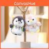 Plush Toy Truant Penguin Plush Toy Pp Cotton Stuffed Bag Keychain Gift Holiday