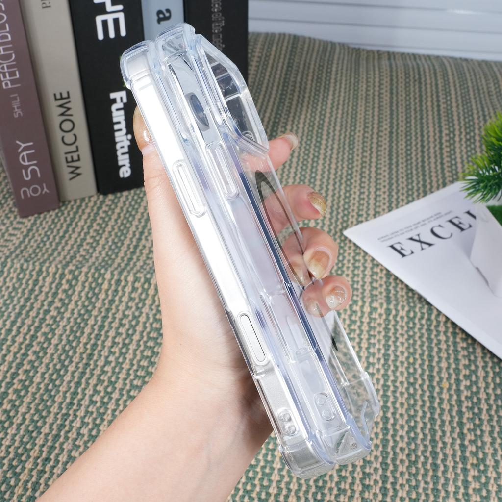 Iphone 17 ProMax Magsafe Magnetic Charge Phone Case for iPhone 17 16 15 14 13 12 11 Pro Max Plus Shockproof Clear Hard PC Cover