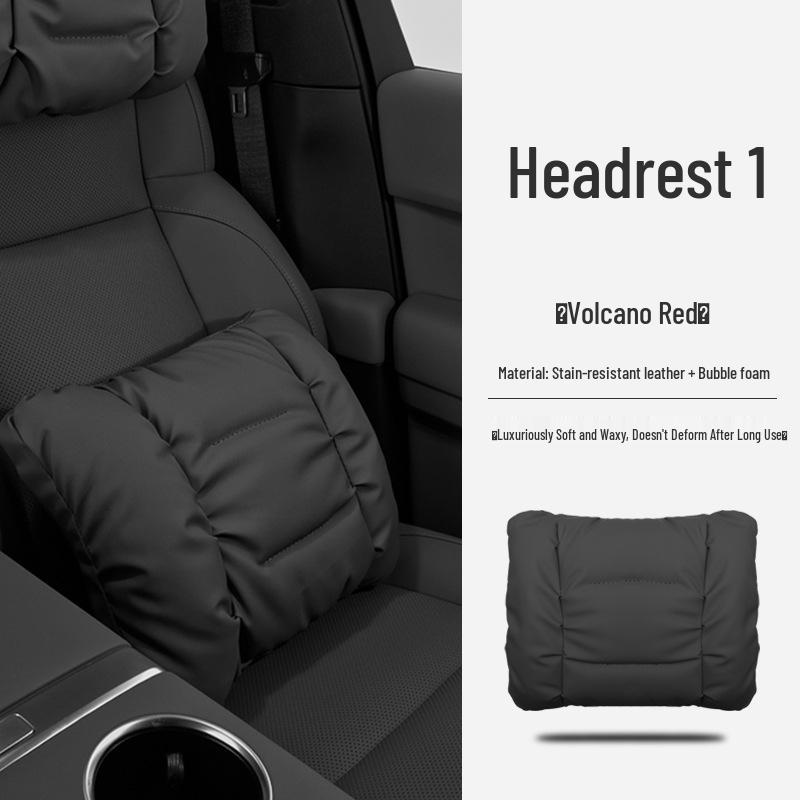 Lynk & Co Car Headrest & Lumbar Support Pillow for Neck Protection