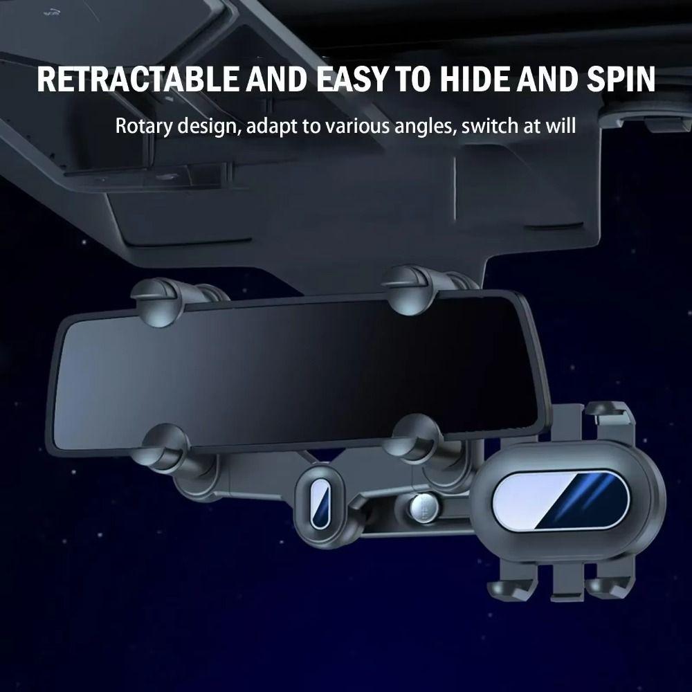 Adjustable Telescopic Car Phone Holder 360 Rotating Mobile Cell Support Tools  Outdoor