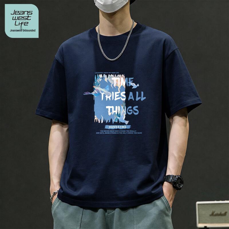 JEANSWEST LIFE Men s Pure Cotton T-Shirt M