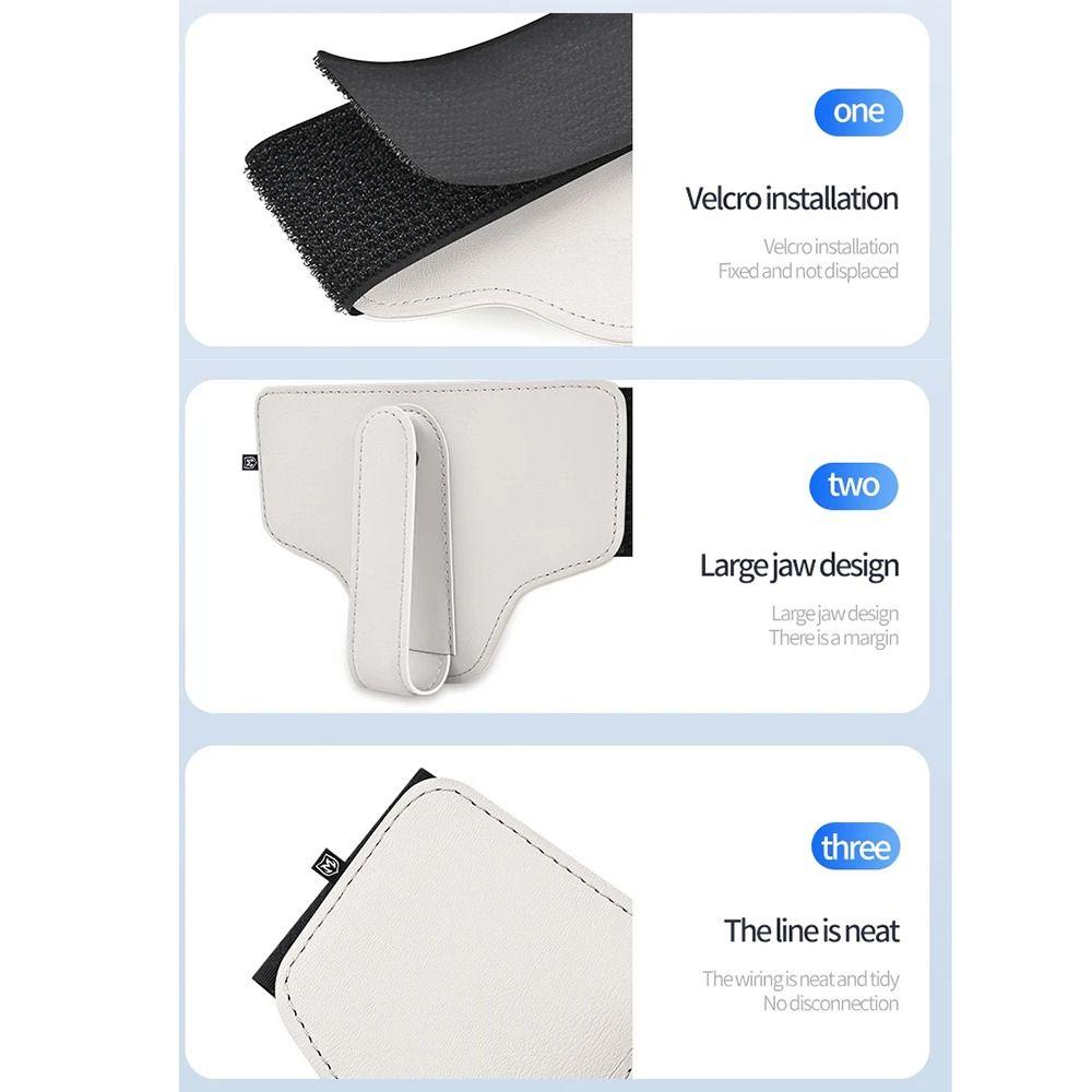 Comfortable Driving Car Seat Belt Fixator PU Leather Seat Belt  Positioner  Seat Belt System
