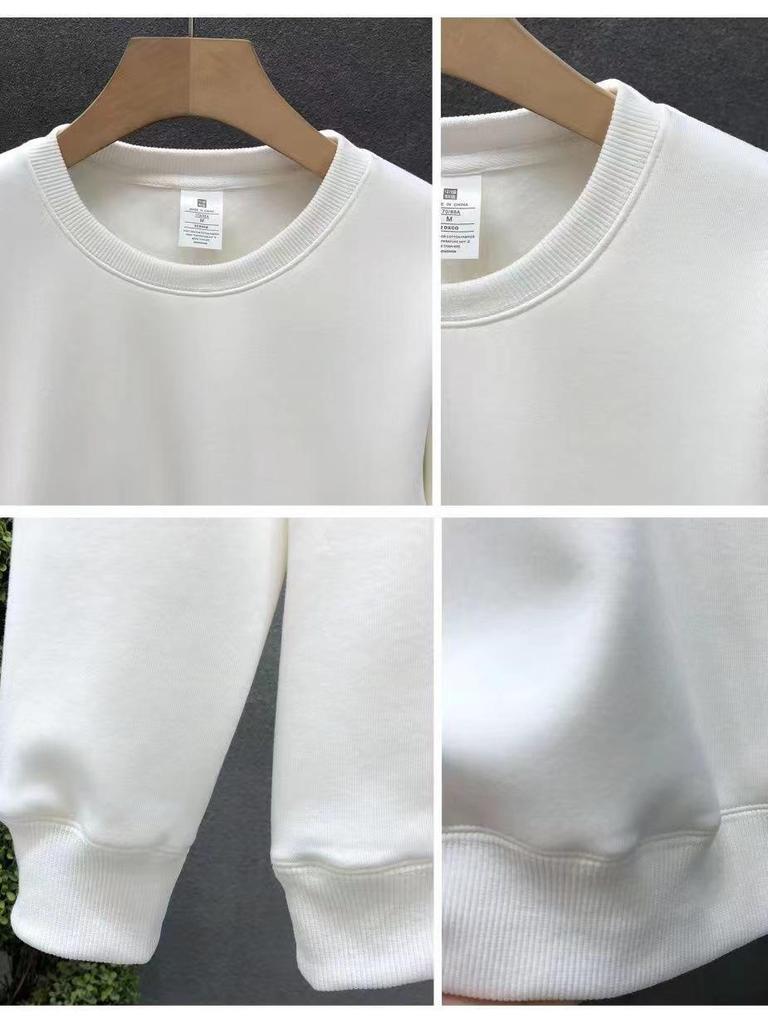 Autumn/Winter 2025 High-End Trendy Unisex Versatile Design Fleece Sweatshirt