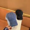 New Soft Top Hole Gradual Change Baseball Cap Men and Women Show Small Face Old Wear Cap Young Couples Tide Hat