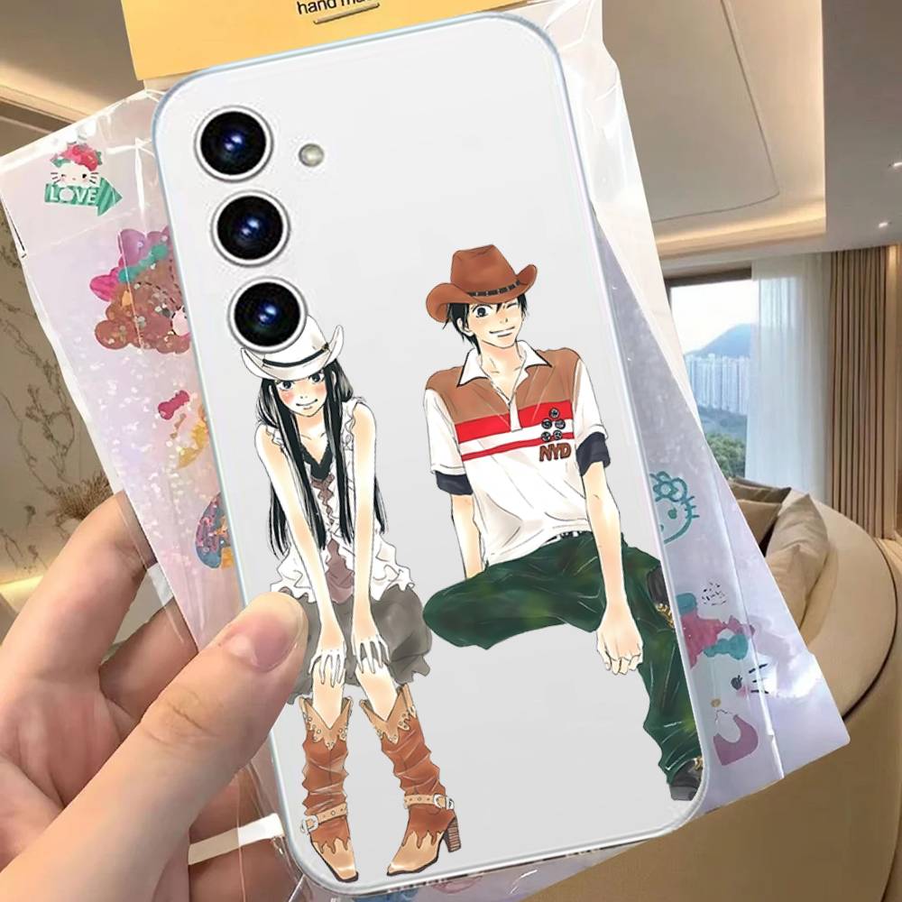 Cute K-Kimi Ni Todoke HD Clear Transparent Phone Case For Samsung Galaxy A52,A12,A51,S24,S23,S22ULTRA,S21 Edge,S20LITE,Plus,U