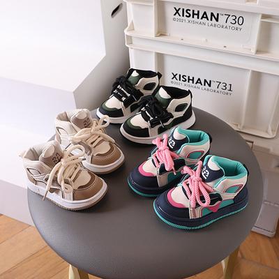 2024 Outono Inverno Crianças Sapatos Antiderrapantes Meninos Sapatos Casuais Board Shoes Moda Menina Botas de Cano Baixo para Crianças Sapatos Casuais Zapatos Niña