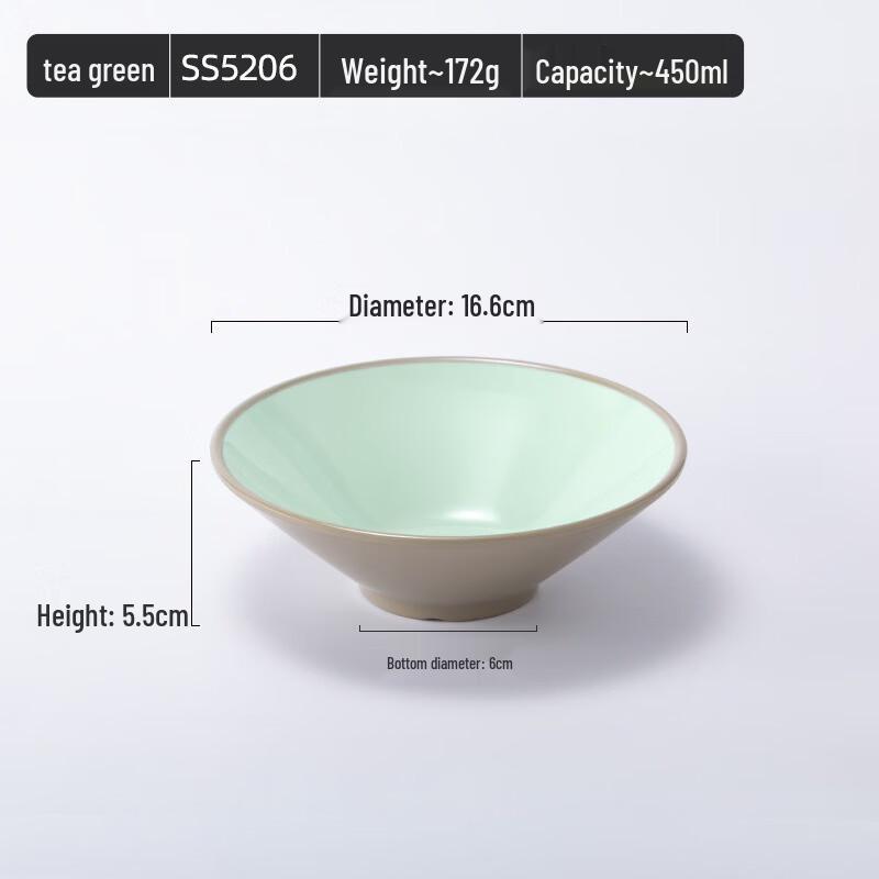 JINMEILI Melamine Nordic Ramen Bowl