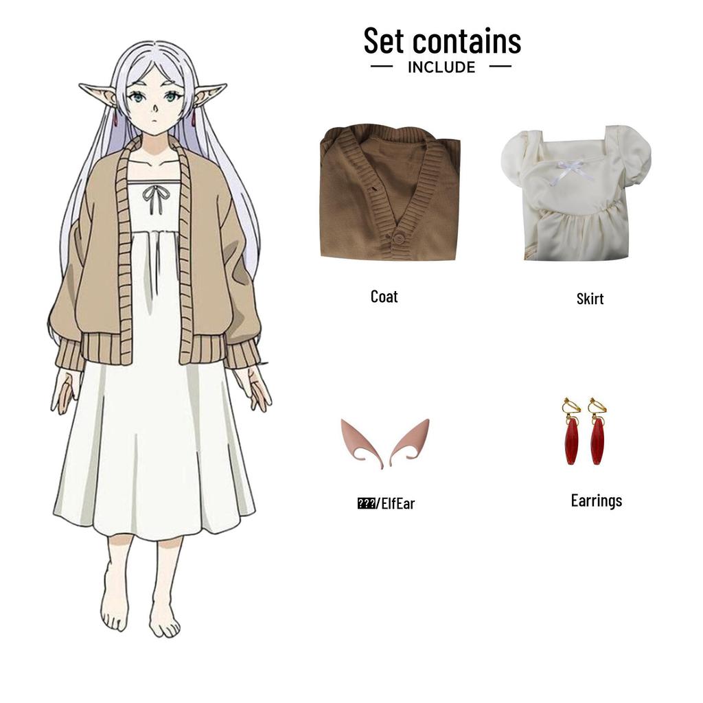 Frieren Magier Cosplay Set von Beishui Trading