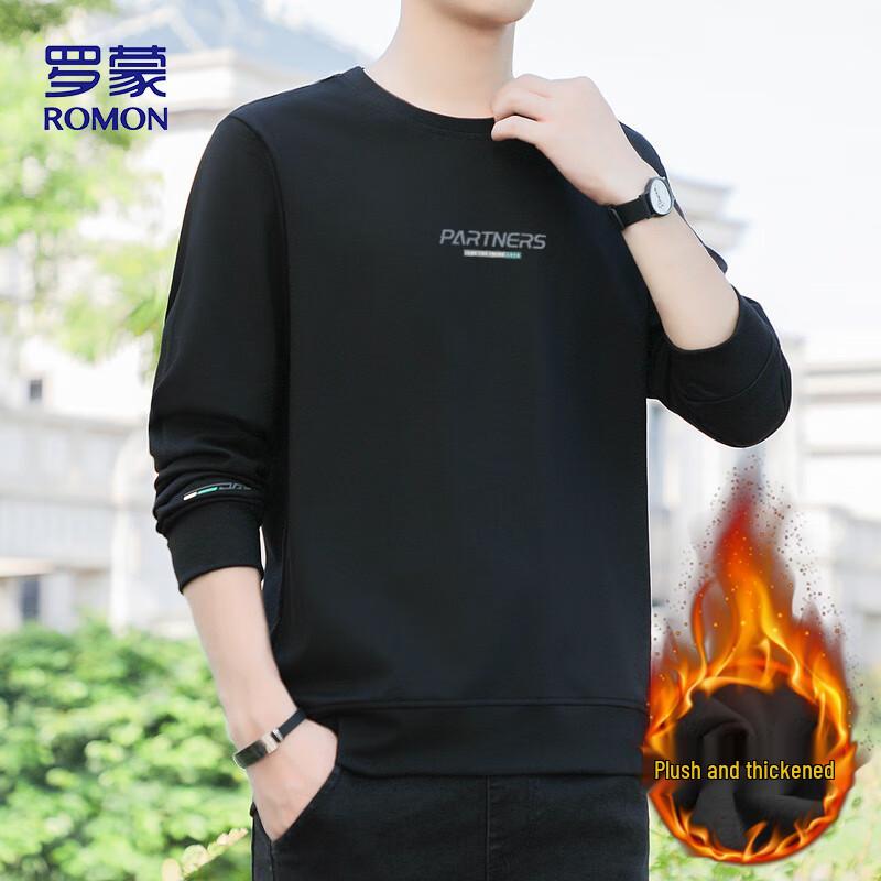 ROMON Men's Casual Long-Sleeve Hoodie UP89